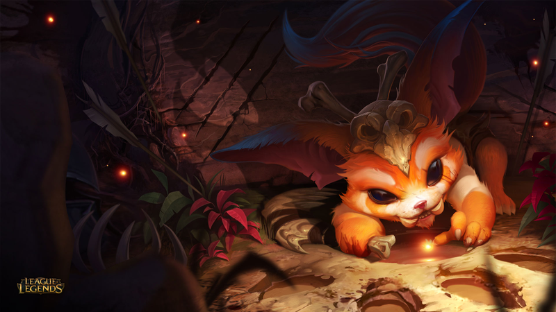 Illustration for article titled New LoL Champion Is An Adorable Monster Overcome By Rage